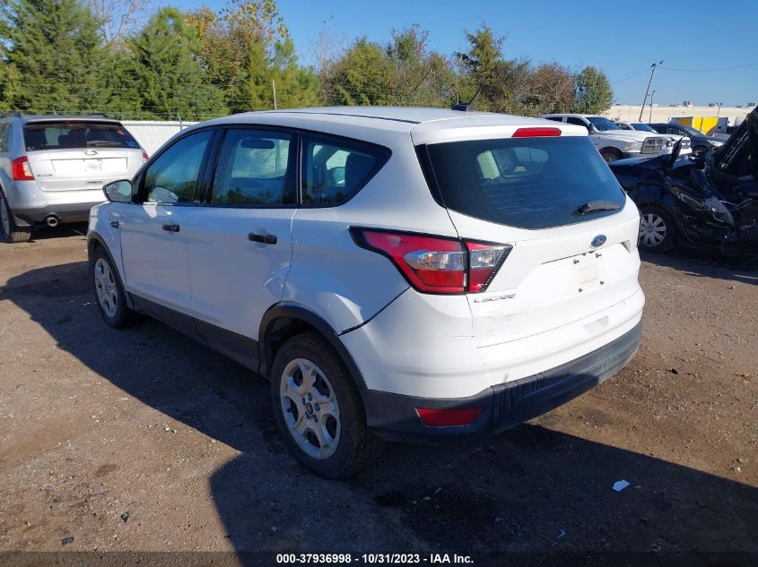 2017 Ford Escape S VIN: 1FMCU0F75HUD45210 Lot: 37936998