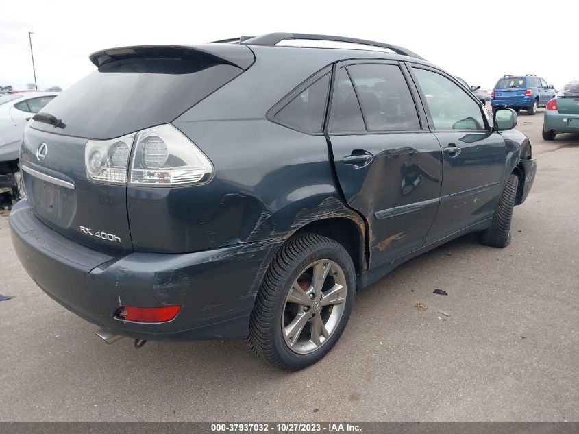 2006 Lexus Rx 400H VIN: JTJHW31U560009786 Lot: 37937032