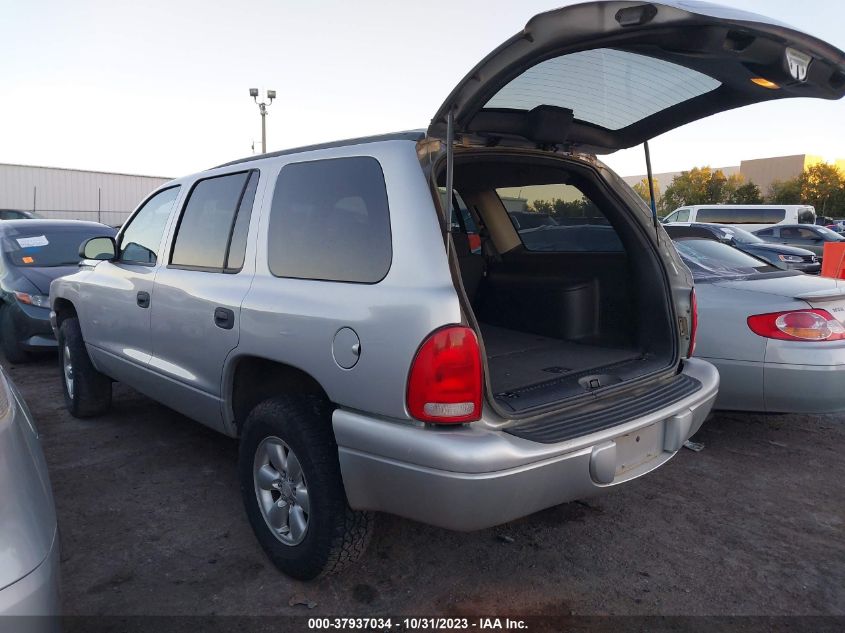 2003 Dodge Durango Sport VIN: 1D4HS38N33F516369 Lot: 37937034