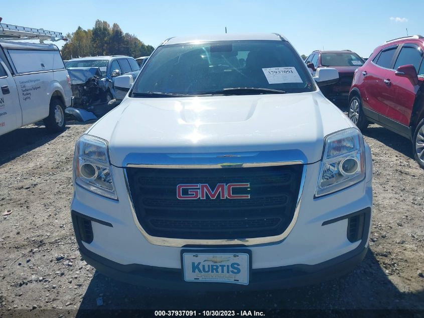 2017 GMC Terrain Sle VIN: 2GKALMEK9H6166716 Lot: 37937091