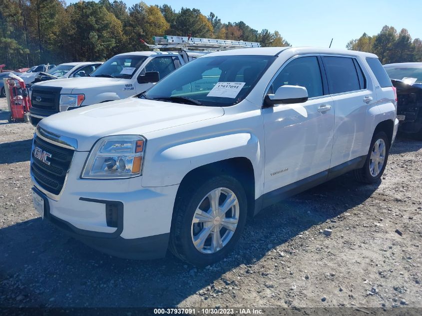 2017 GMC Terrain Sle VIN: 2GKALMEK9H6166716 Lot: 37937091