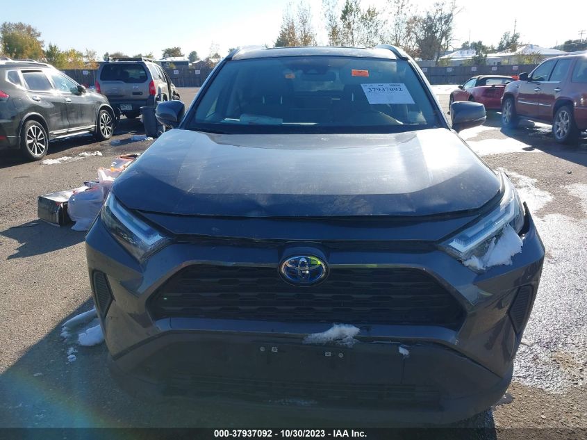 2022 Toyota Rav4 Hybrid Xle VIN: 4T3RWRFV2NU063262 Lot: 37937092