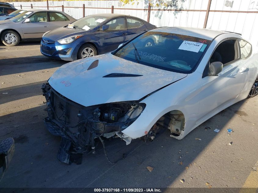 2013 Hyundai Genesis Coupe 2.0T VIN: KMHHT6KD5DU107505 Lot: 37937168