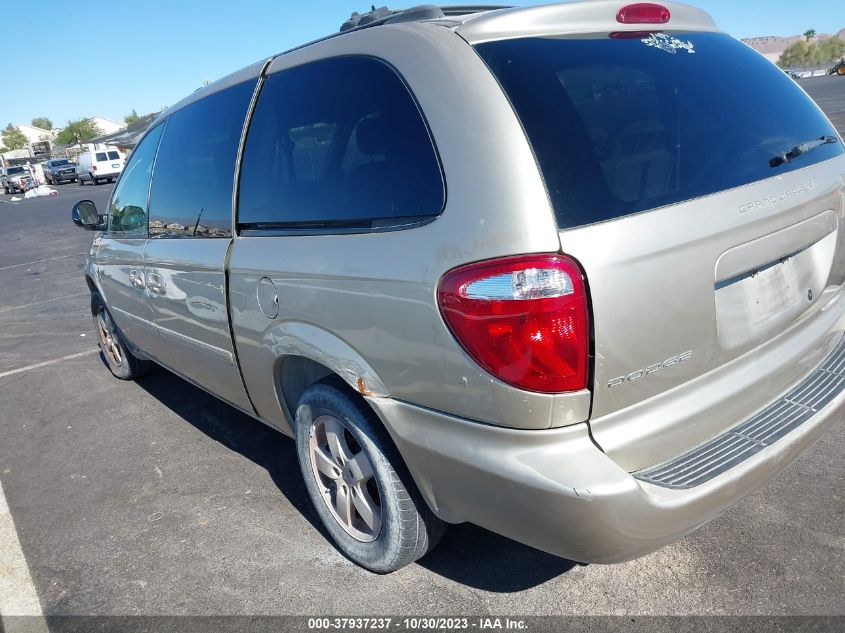 2005 Dodge Grand Caravan Sxt VIN: 2D4GP44L25R261457 Lot: 37937237