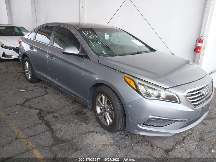 2015 Hyundai Sonata Se VIN: 5NPE24AF0FH017662 Lot: 37937247