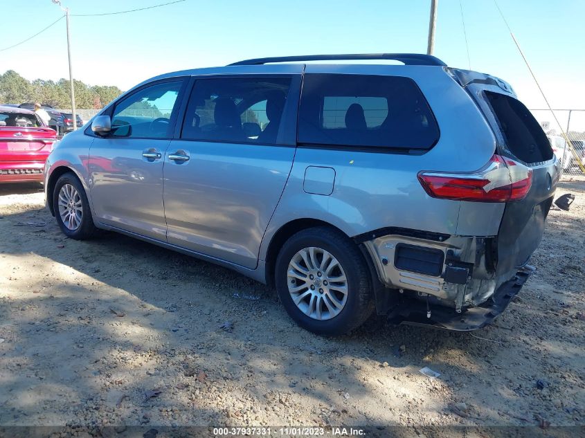 2016 Toyota Sienna Xle VIN: 5TDYK3DC7GS737254 Lot: 37937331