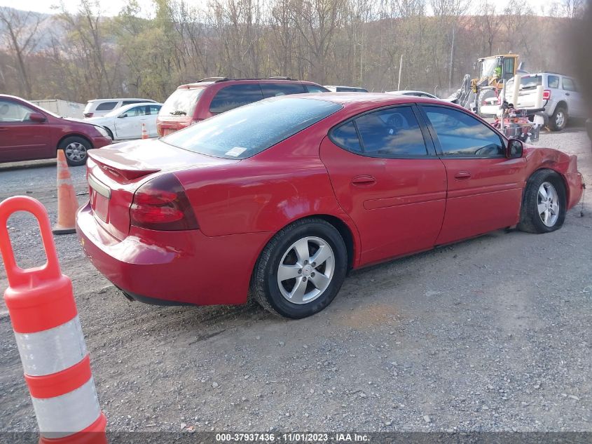 2008 Pontiac Grand Prix VIN: 2G2WP552581161977 Lot: 37937436