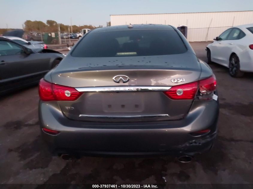 2015 Infiniti Q50 Premium VIN: JN1BV7AR1FM414795 Lot: 37937461