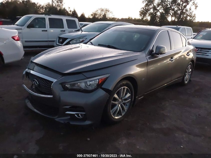 2015 Infiniti Q50 Premium VIN: JN1BV7AR1FM414795 Lot: 37937461