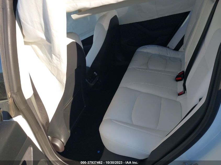 2022 Tesla Model 3 VIN: 5YJ3E1EA0NF343700 Lot: 37937462
