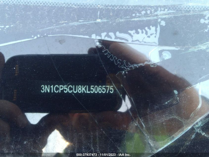 2019 Nissan Kicks S VIN: 5TBDT44196S505505 Lot: 37937473