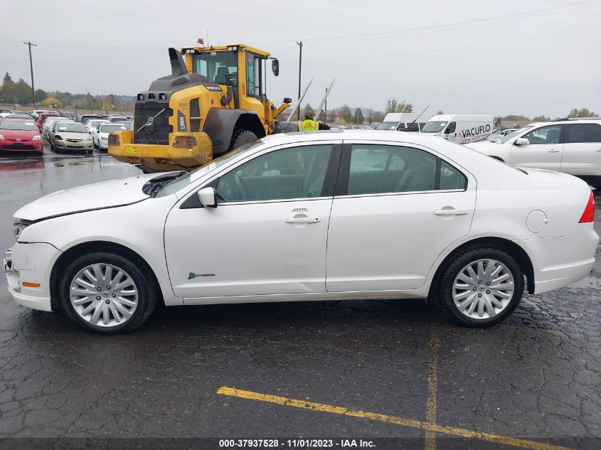 2011 Ford Fusion Hybrid VIN: 3FADP0L35BR303321 Lot: 37937528