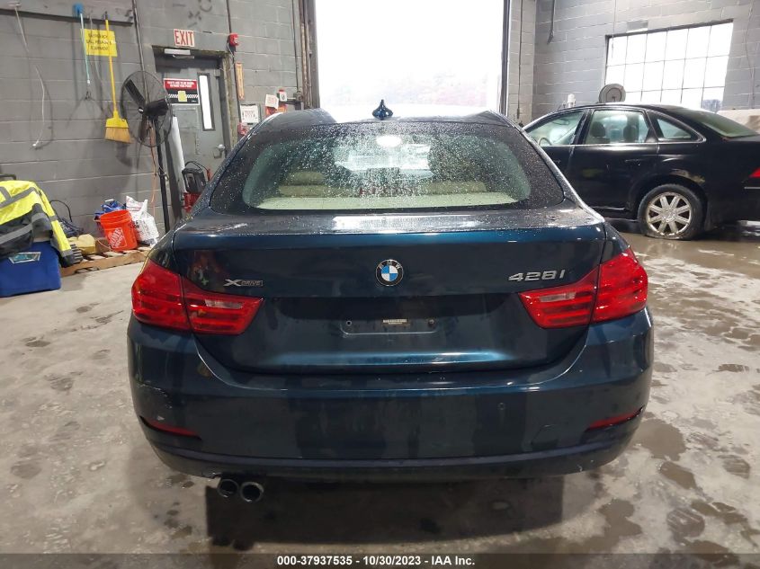 2016 BMW 4 Series 428I xDrive VIN: WBA4C9C56GG141612 Lot: 37937535