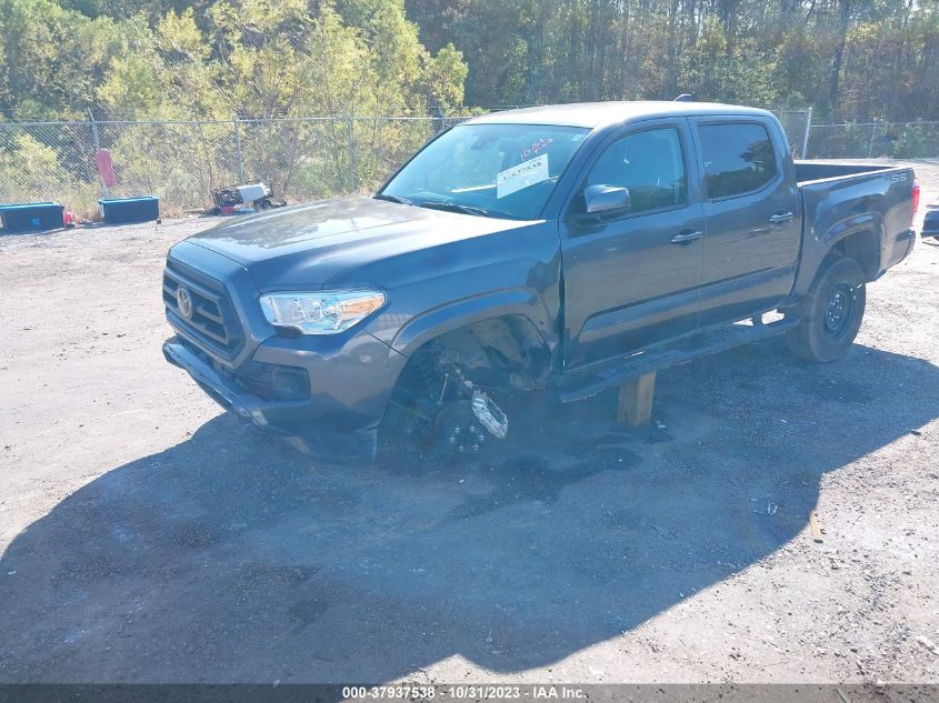 2023 Toyota Tacoma 4Wd Sr/Sr5/Trd Sport VIN: 3TYCZ5AN0PT105353 Lot: 37937538