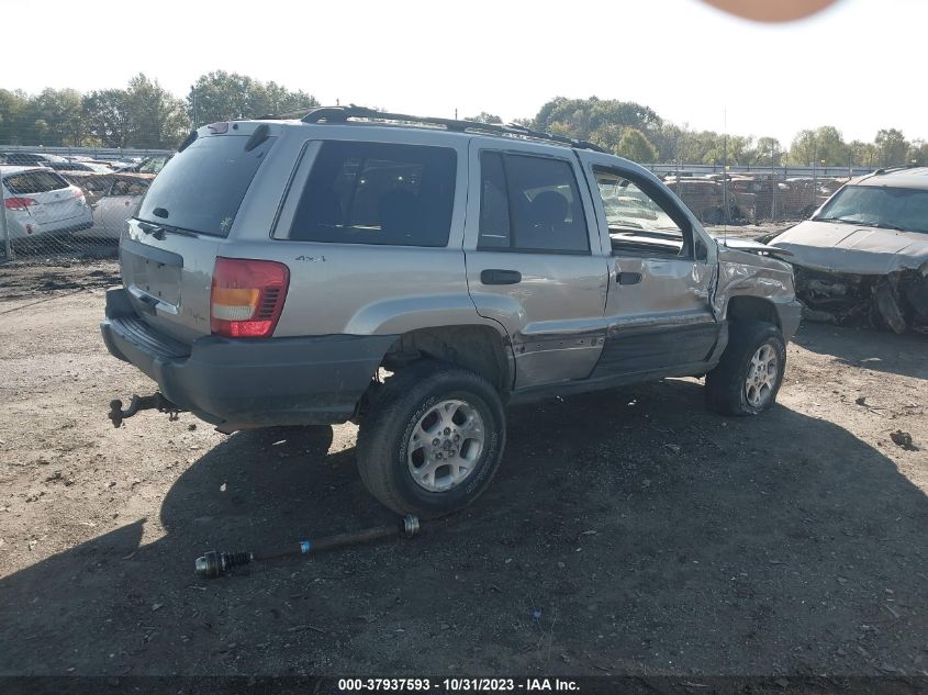 2000 Jeep Grand Cherokee Laredo VIN: 1J4GW48S1YC137852 Lot: 37937593