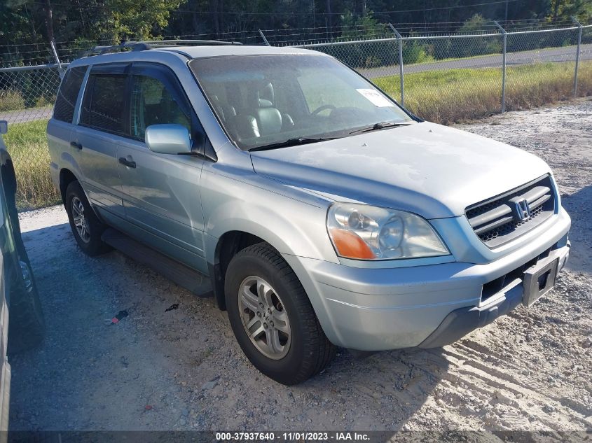 2003 Honda Pilot Ex VIN: 2HKYF18693H583045 Lot: 37937640