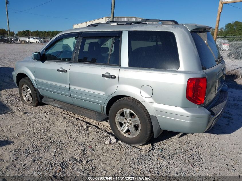 2003 Honda Pilot Ex VIN: 2HKYF18693H583045 Lot: 37937640