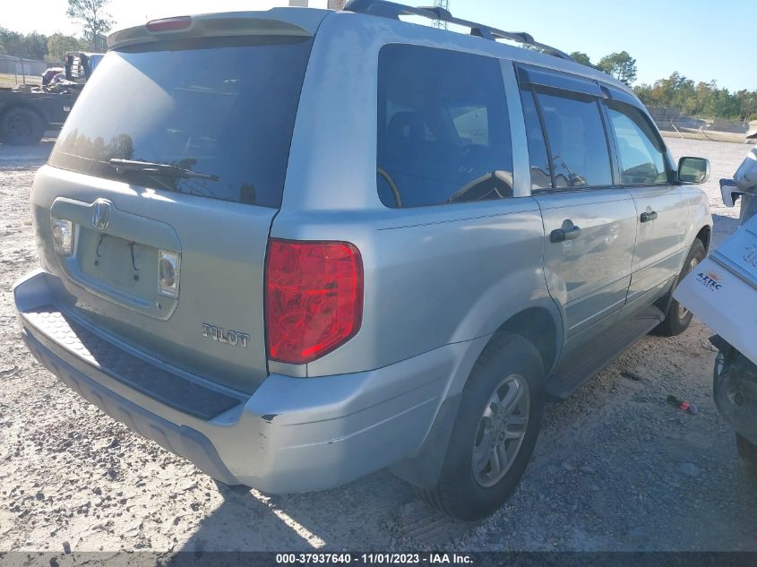 2003 Honda Pilot Ex VIN: 2HKYF18693H583045 Lot: 37937640