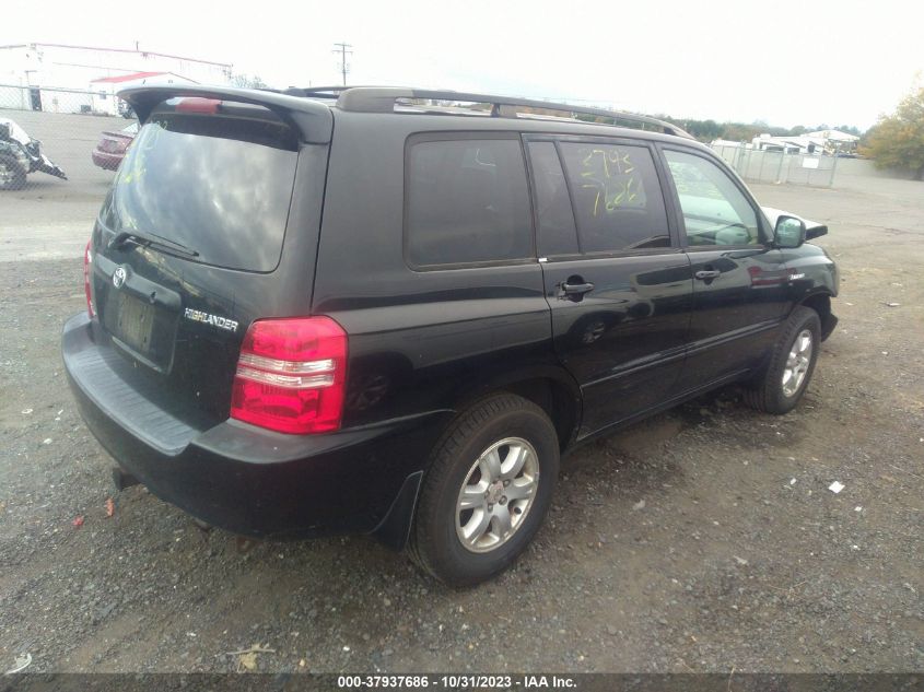 2002 Toyota Highlander Limited VIN: JTEHF21A320086228 Lot: 37937686