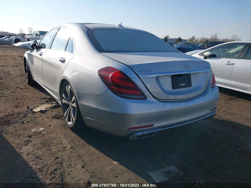 2019 Mercedes-Benz S-Class S 560 VIN: WDDUG8GB6KA445820 Lot: 37937768