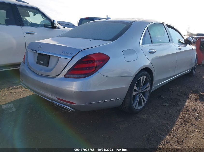 2019 Mercedes-Benz S-Class S 560 VIN: WDDUG8GB6KA445820 Lot: 37937768