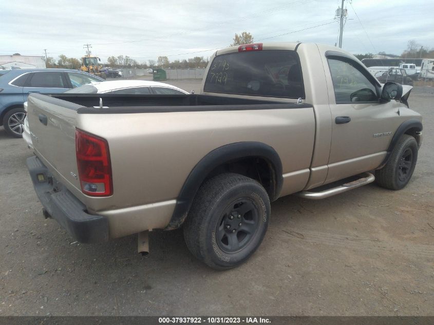 2003 Dodge Ram 1500 St/Slt VIN: 1D7HA16NX3J620190 Lot: 37937922