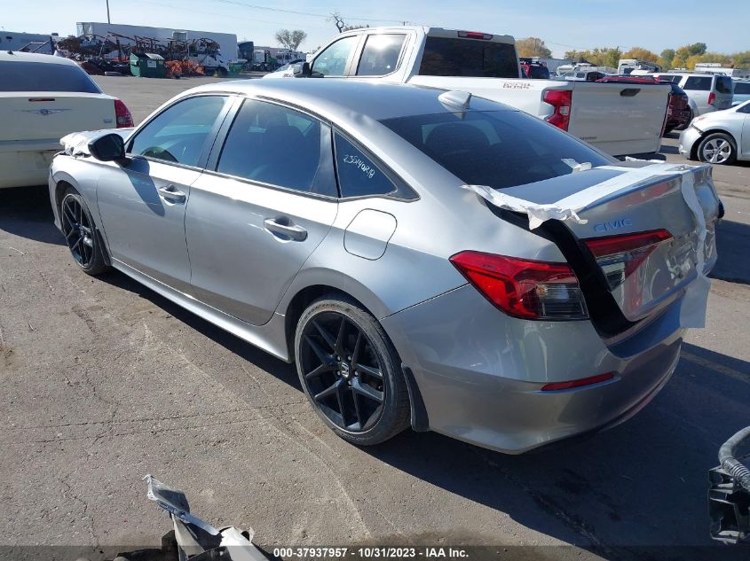 2022 Honda Civic Sedan Sport VIN: 2HGFE2F57NH575744 Lot: 37937957