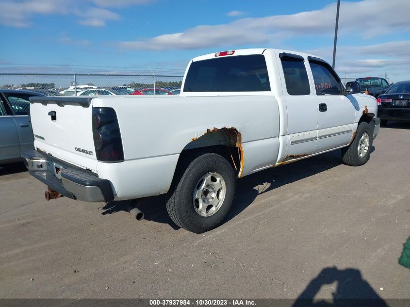 2003 Chevrolet Silverado 1500 Ls VIN: 1GCEK19V73E380577 Lot: 37937984