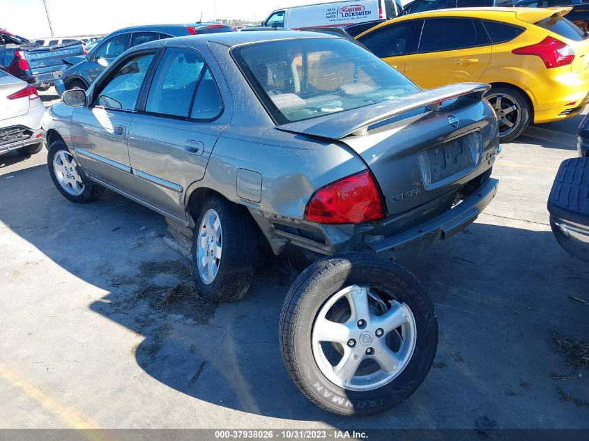 2005 Nissan Sentra 1.8 S VIN: 3N1CB51D25L484580 Lot: 37938026