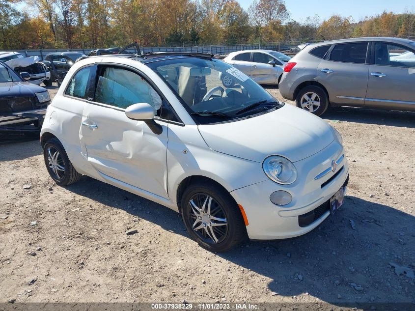 2012 Fiat 500C Pop VIN: 3C3CFFDR3CT330203 Lot: 37938229