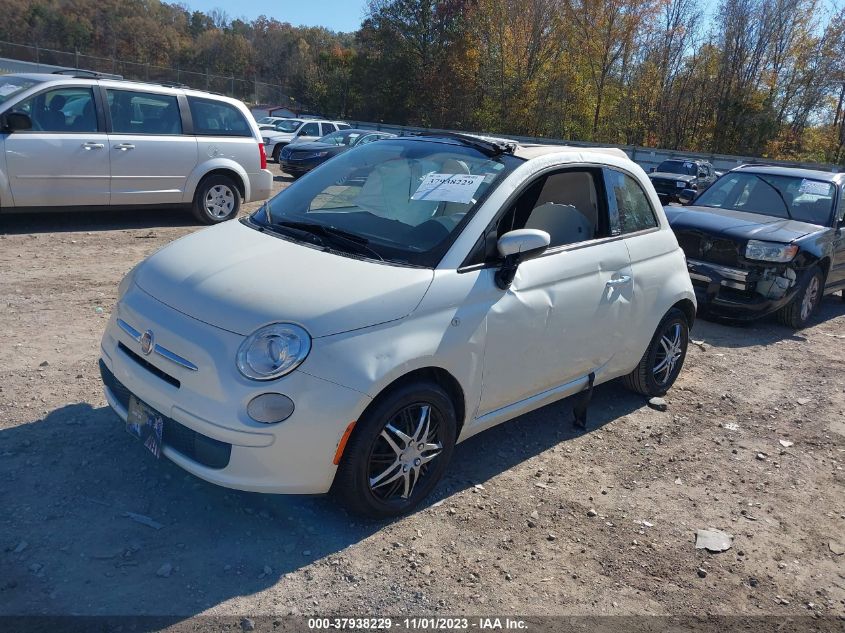 2012 Fiat 500C Pop VIN: 3C3CFFDR3CT330203 Lot: 37938229