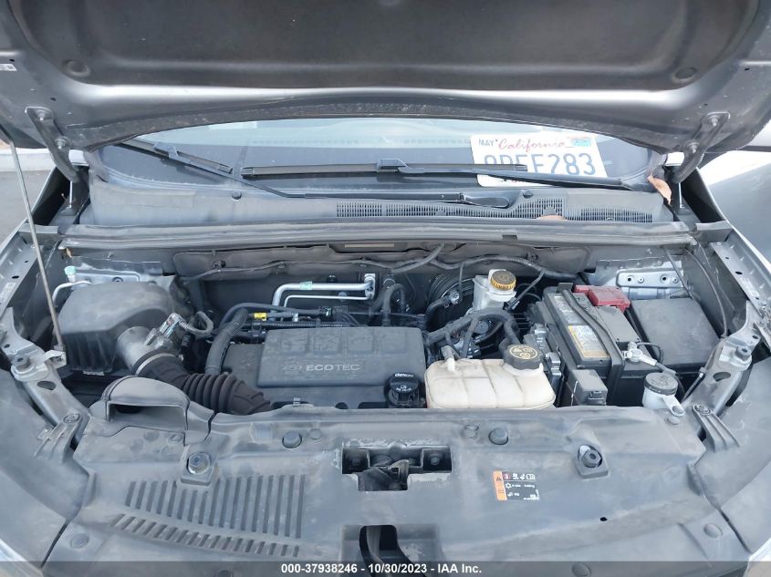 2020 Chevrolet Trax Ls VIN: 3GNCJKSB2LL276814 Lot: 37938246