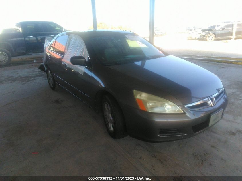 2007 Honda Accord 2.4 Ex VIN: 1HGCM56837A089127 Lot: 37938392