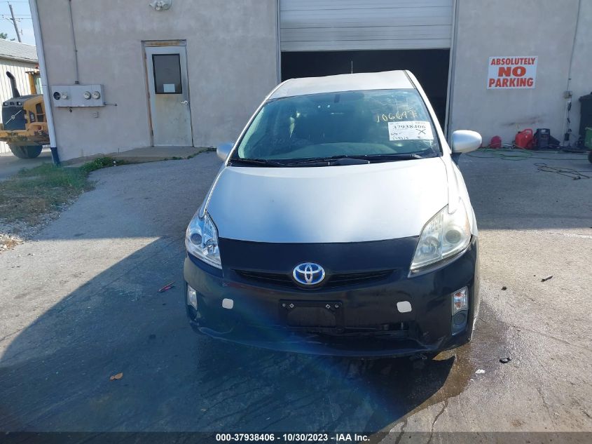 JTDKN3DU9A0106697 2010 Toyota Prius Ii