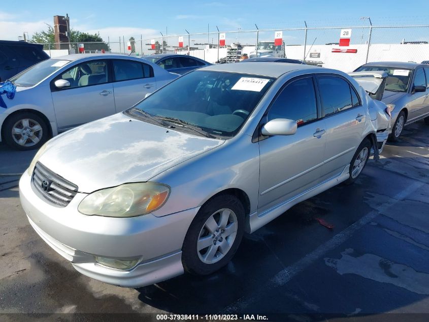 2003 Toyota Corolla Ce/S/Le VIN: 1NXBR32E93Z071151 Lot: 37938411