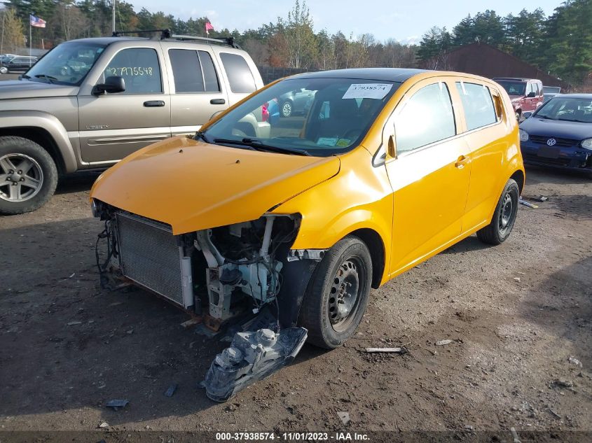 2013 Chevrolet Sonic Lt VIN: 1G1JC6SGXD4195153 Lot: 37938574