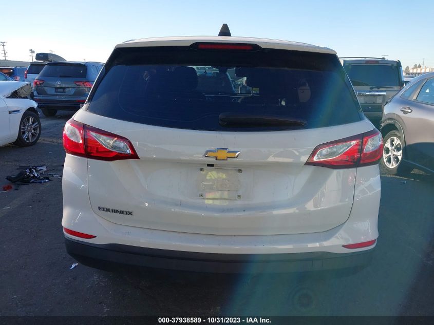 2021 Chevrolet Equinox Ls VIN: 3GNAXHEV4MS106380 Lot: 37938589