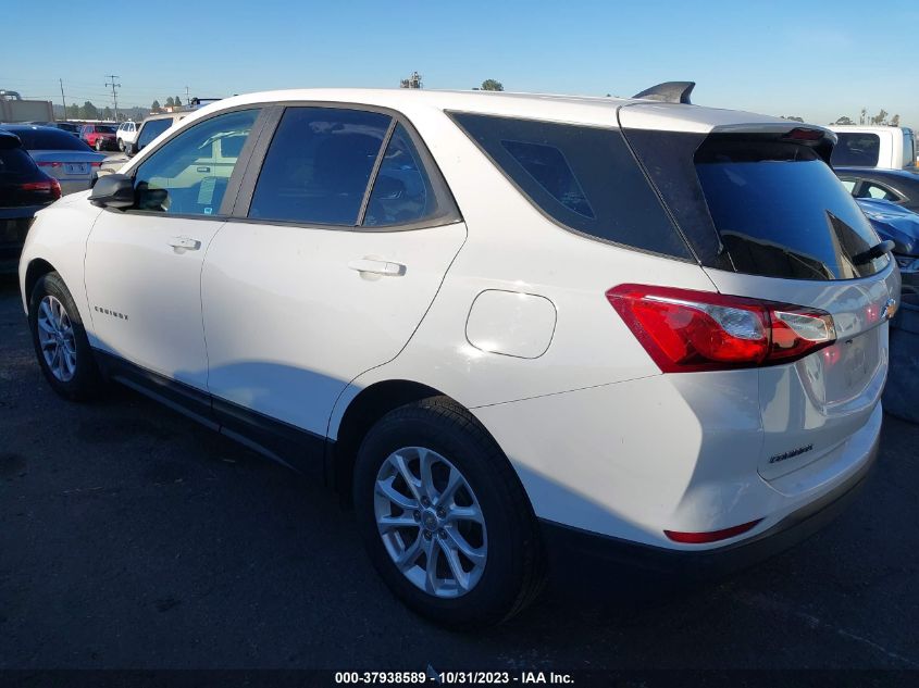 2021 Chevrolet Equinox Ls VIN: 3GNAXHEV4MS106380 Lot: 37938589