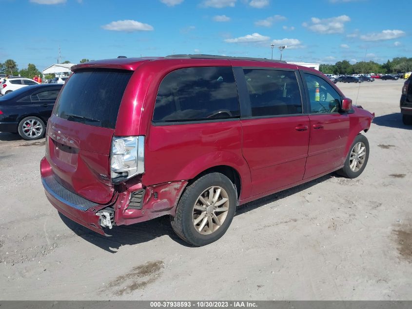 2016 Dodge Grand Caravan Sxt VIN: 2C4RDGCG0GR249492 Lot: 37938593