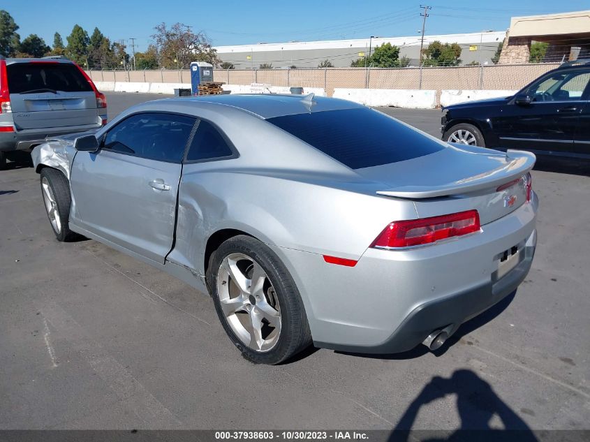 2015 Chevrolet Camaro Lt VIN: 2G1FF1E37F9214489 Lot: 37938603