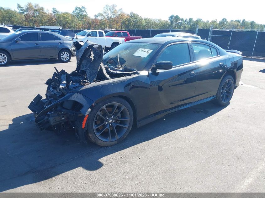 2021 Dodge Charger R/T VIN: 2C3CDXCTXMH594747 Lot: 37938626