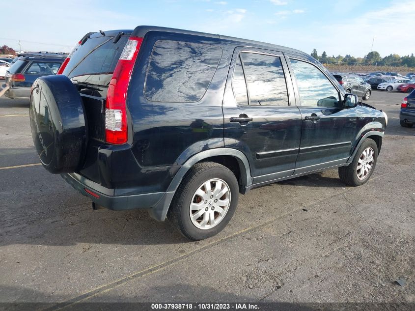 2006 Honda Cr-V Se VIN: JHLRD78956C052385 Lot: 37938718