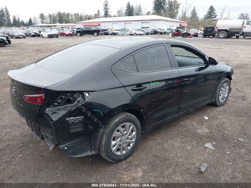 2019 Hyundai Elantra Se VIN: KMHD74LF1KU756772 Lot: 37938843