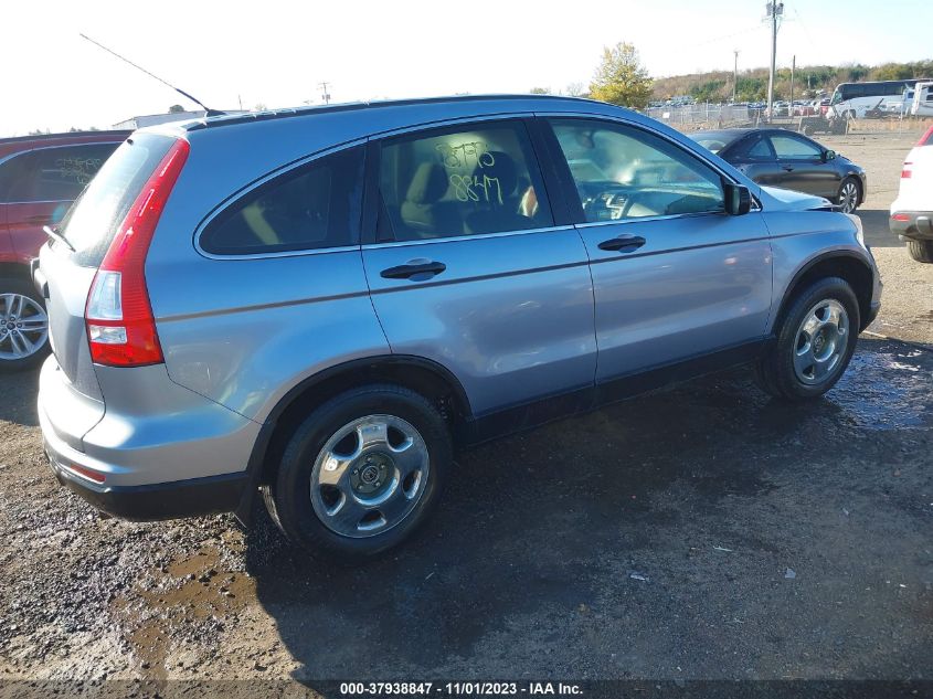 2010 Honda Cr-V Lx VIN: JHLRE3H30AC011446 Lot: 37938847