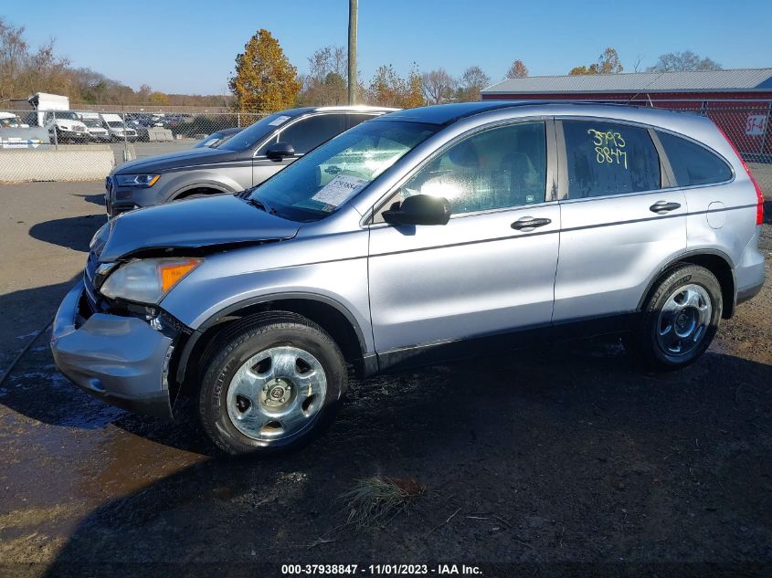 2010 Honda Cr-V Lx VIN: JHLRE3H30AC011446 Lot: 37938847