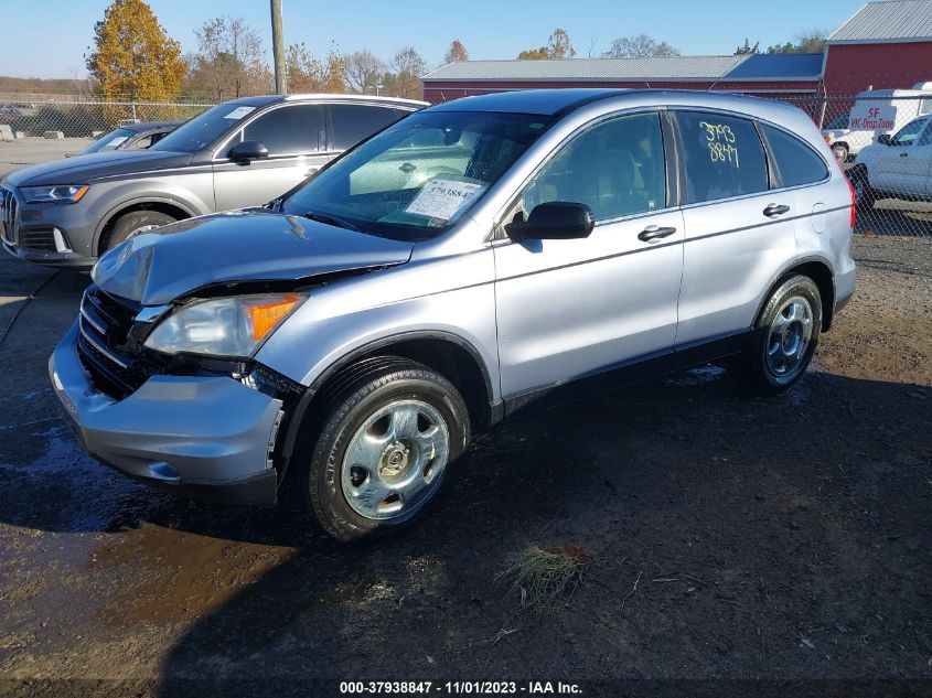 2010 Honda Cr-V Lx VIN: JHLRE3H30AC011446 Lot: 37938847