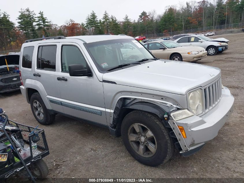 2008 Jeep Liberty Sport VIN: 1J8GN28K38W199614 Lot: 37938849