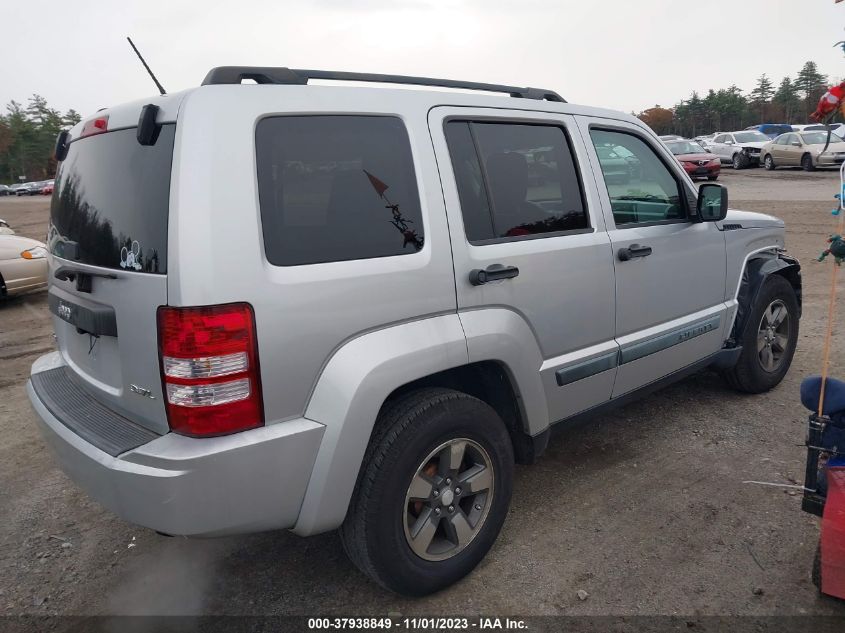 2008 Jeep Liberty Sport VIN: 1J8GN28K38W199614 Lot: 37938849