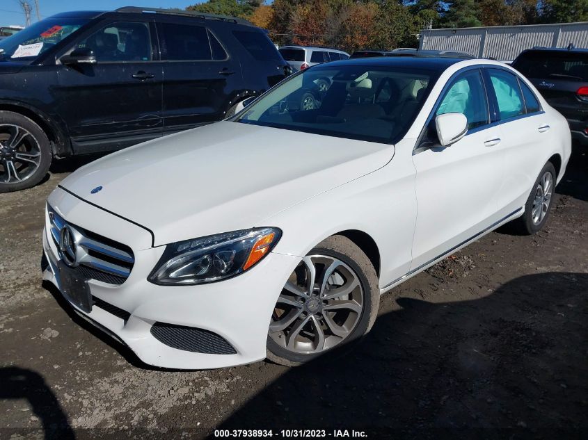 2016 Mercedes-Benz C-Class C 300 VIN: 55SWF4KB5GU138917 Lot: 37938934