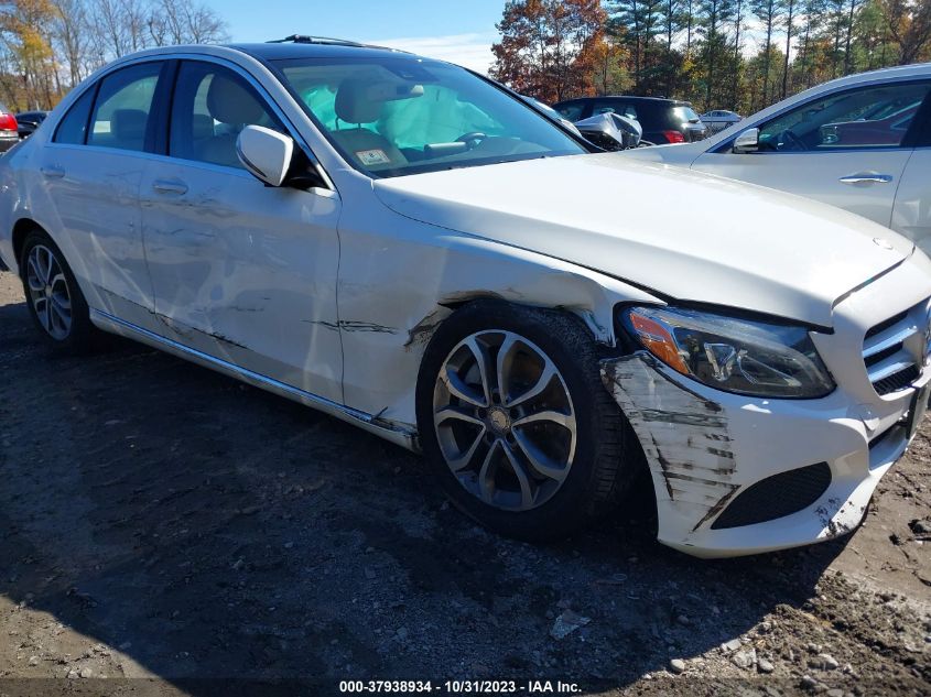 2016 Mercedes-Benz C-Class C 300 VIN: 55SWF4KB5GU138917 Lot: 37938934